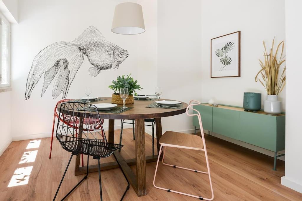 Apartment Center Family With Courtyard Cascais